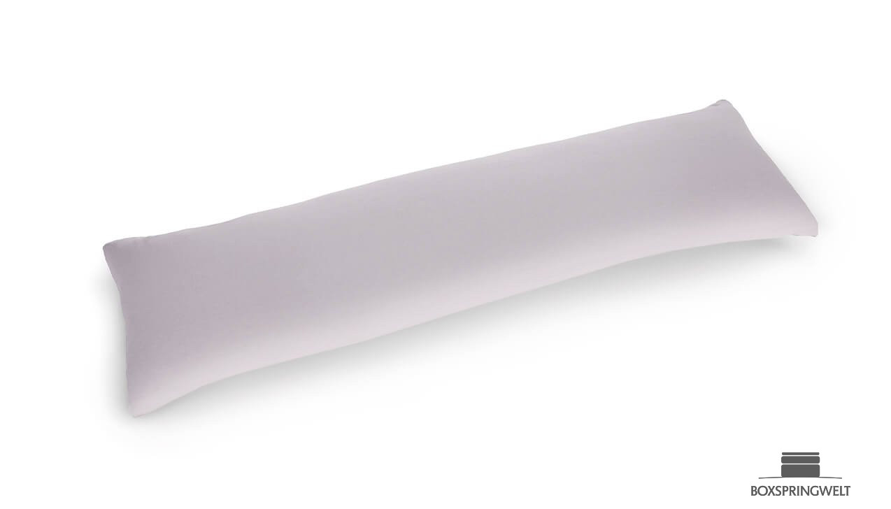 Seitenschläferkissen mit Bezug in Anthrazit