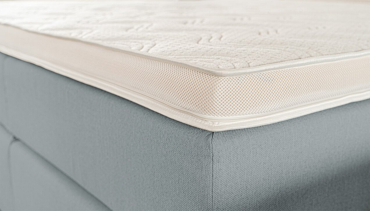 Premium Topper mit Klimabezug.
