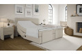 Mikrofeder Boxspringbett Gabriel in Mine Beige