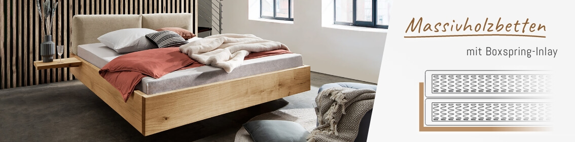 Boxspringbett Massivholz